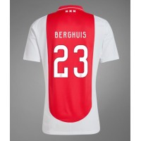 Moški Nogometni dresi Ajax Steven Berghuis #23 Domači 2024-25 Kratek Rokav